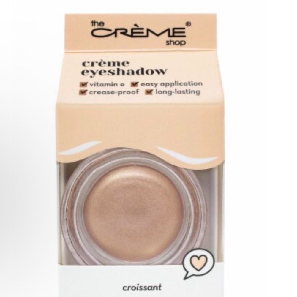 The Crème Shop cream Eyeshadow crossiant